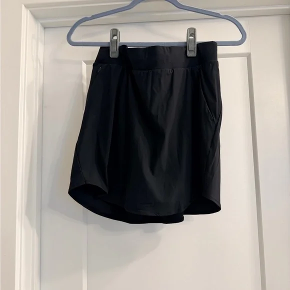 all in motion Black Athletic Skort with Zip Pocket - Picture 2 of 3